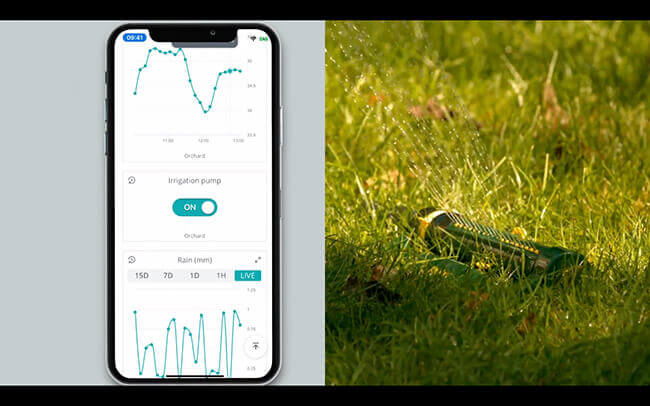 iot app for garden monitoring