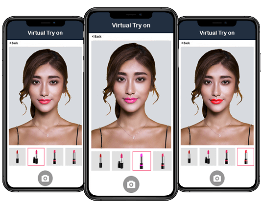 virtual try on makeup solution