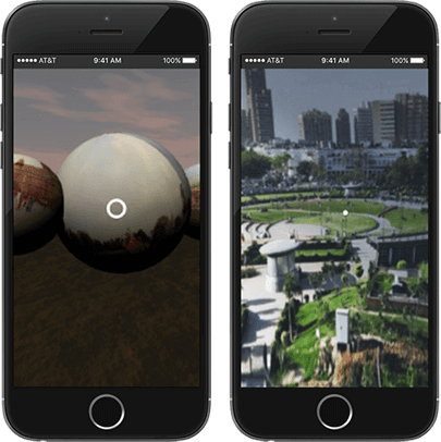 virtual reality 360 view app
