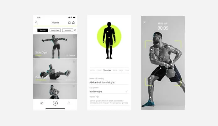fitness training app