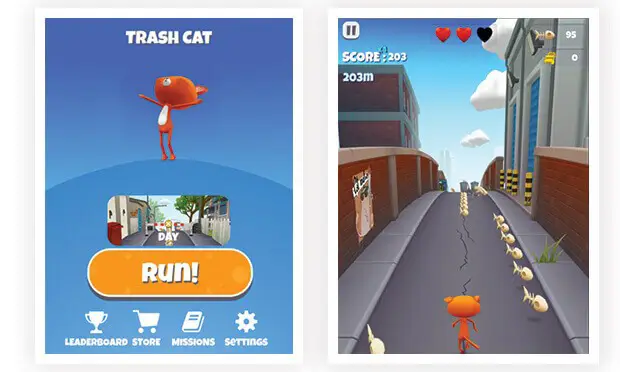 unity based mobile games